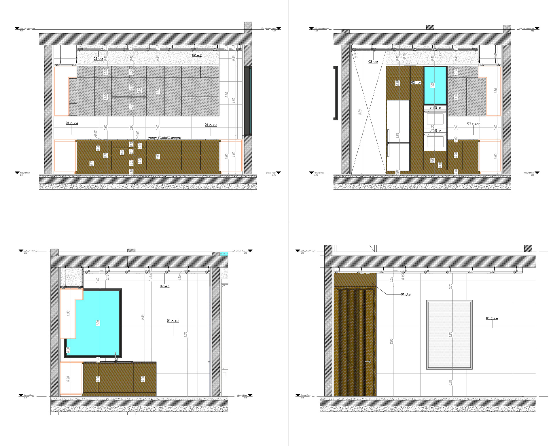 RA 住宅  室内套餐丨沙特阿拉伯丨Bariq Consultants-46