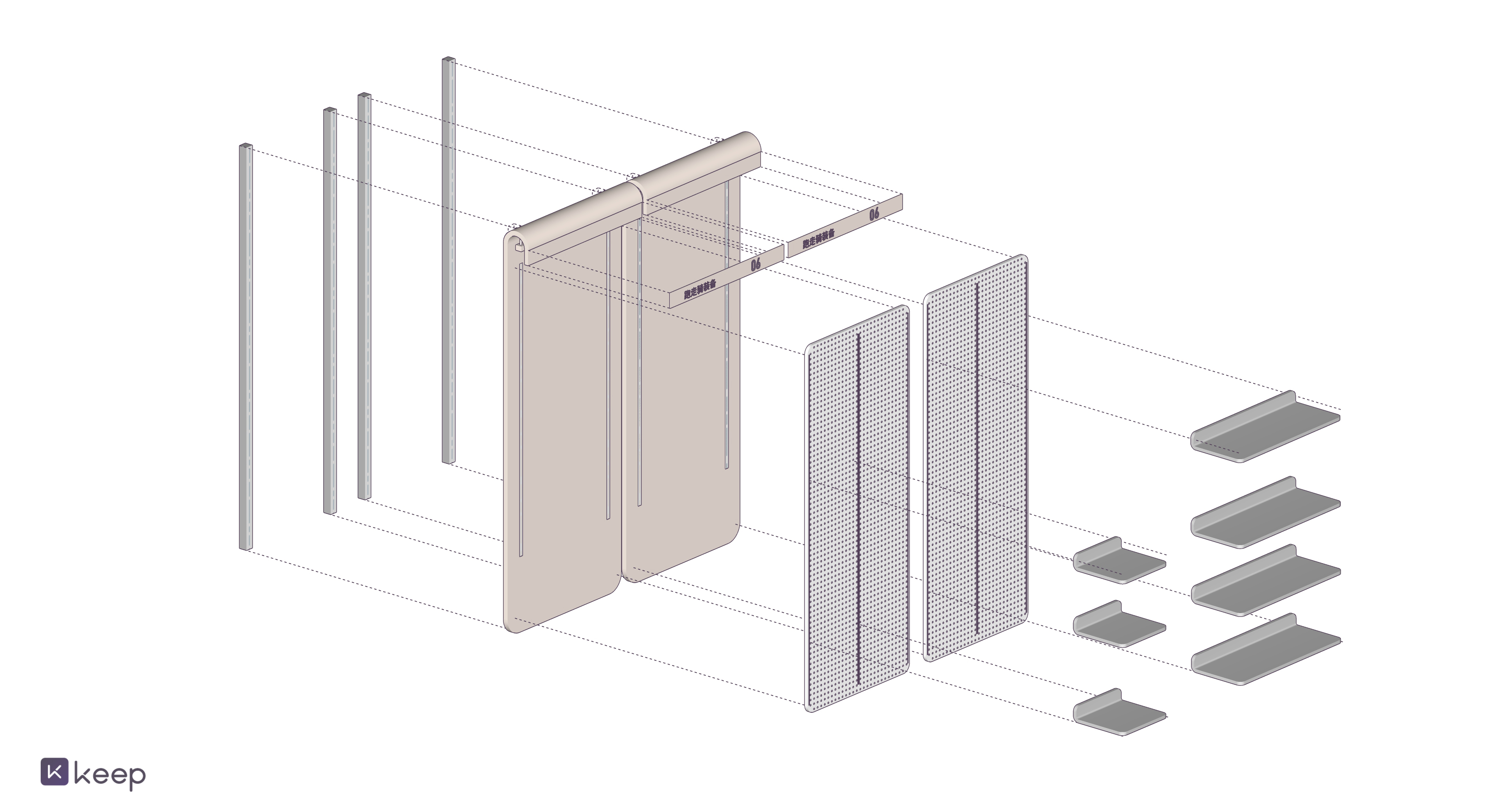Keep 品牌线下零售体验实体店丨中国上海丨立品设计-25
