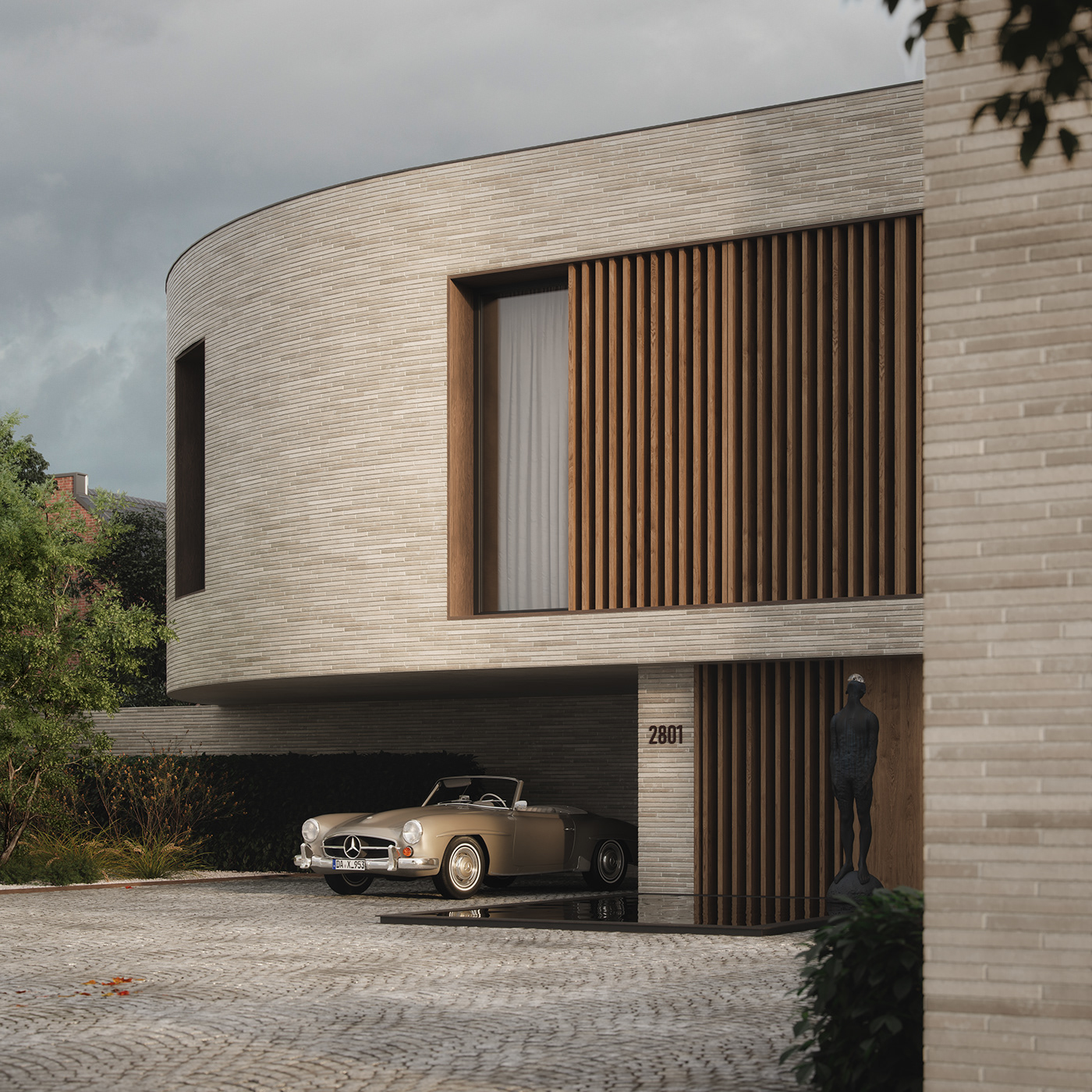 2801 号别墅丨Darkroom Studio-2