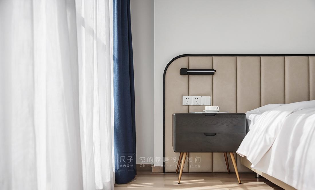 平层空间光影艺术,温柔木色演绎现代生活-20