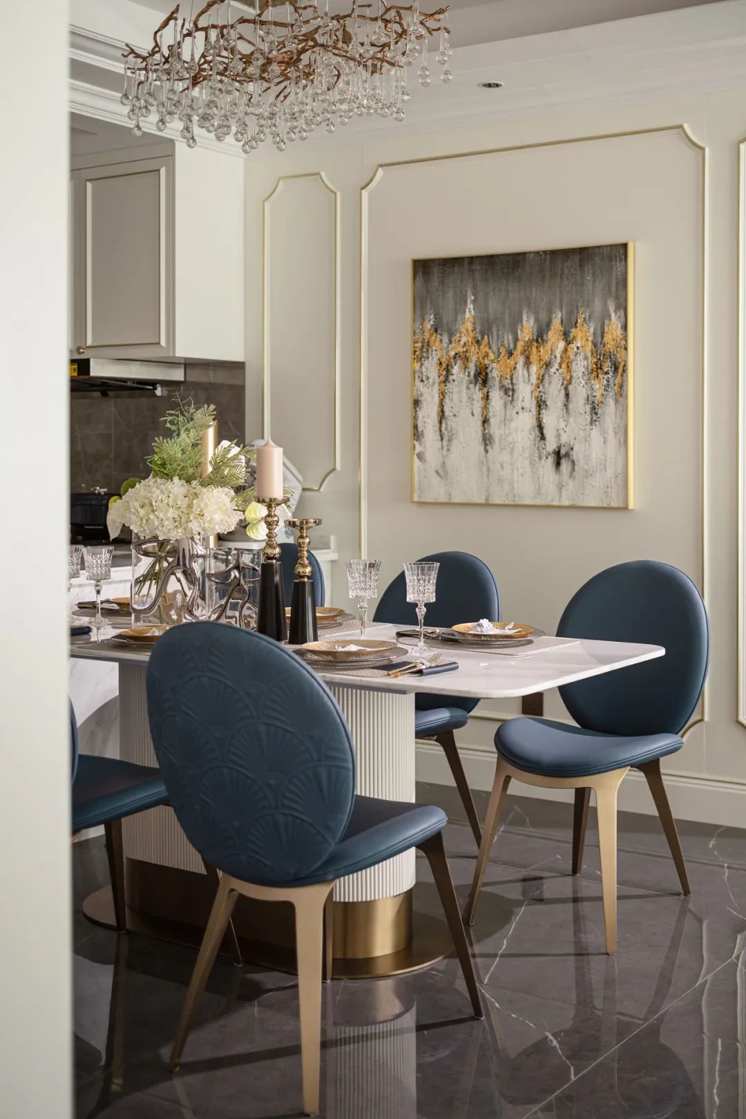 中天·翡丽雅境样板房项目丨中国乌鲁木齐丨杭州辉景室内设计有限公司(硬装),杭州美致家居设计有限公司(软装)-33