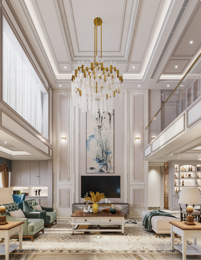 美式 轻奢大气又整洁利落                     -1