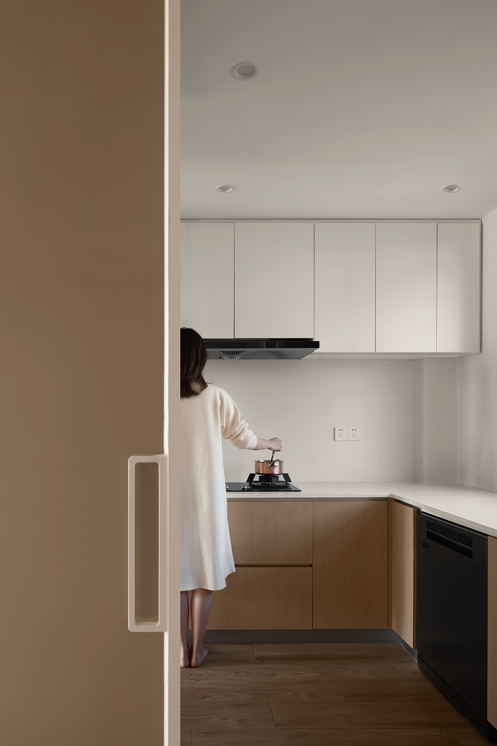 四层叠墅 素简原木风,悠然生活美学丨境屿空间设计-13