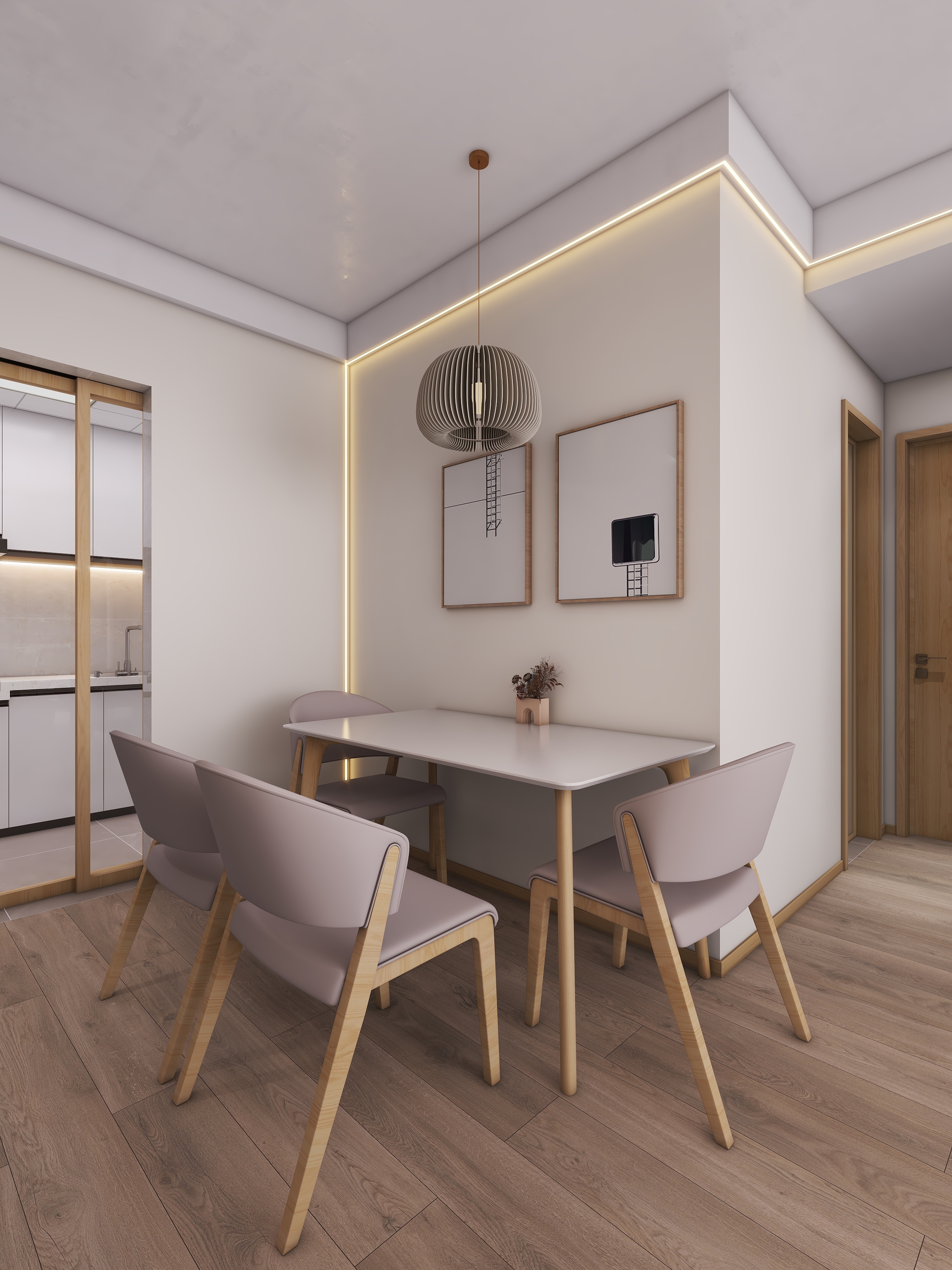 四川成都汇厦少城锦官郡（67平方日式原木风两居室）-13