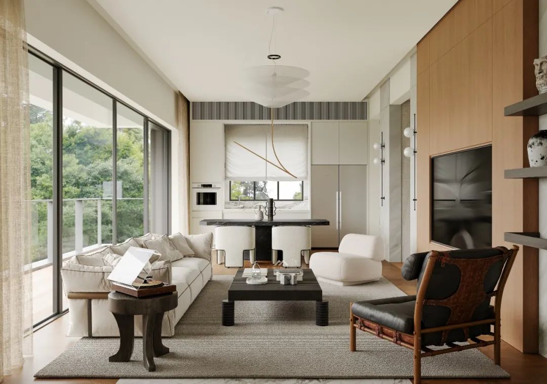 HOMBLE · 240㎡治愈系山景大平层设计丨中国深圳丨HOMBLE红柏设计-7