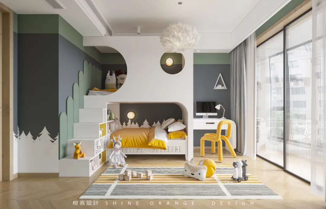 现代简约北欧风,宁波橙熹设计打造温馨家居-69