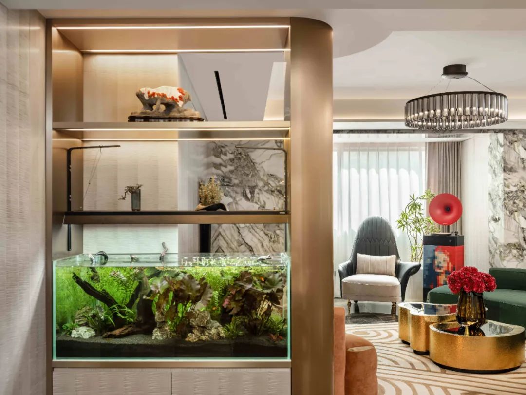 魅无界设计｜摩登海派大平层：个性与艺术的生活共鸣-13