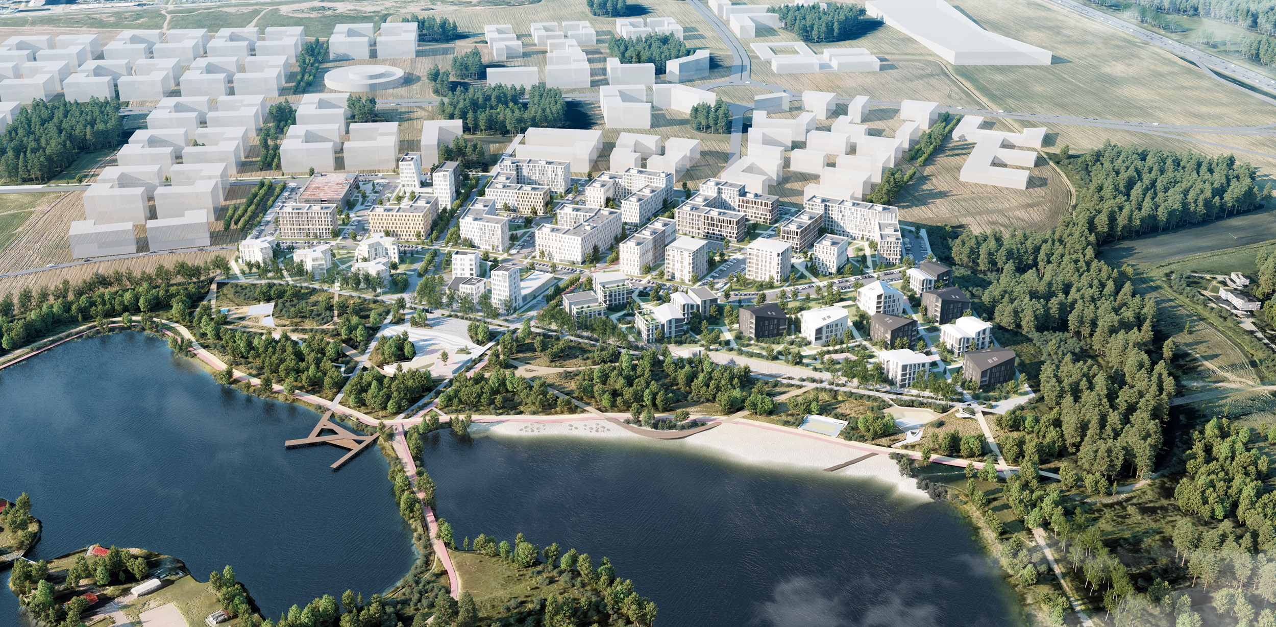 明斯克北部滨水区丨白俄罗斯明斯克丨LEVEL80 | architects （团队成员众多）-13