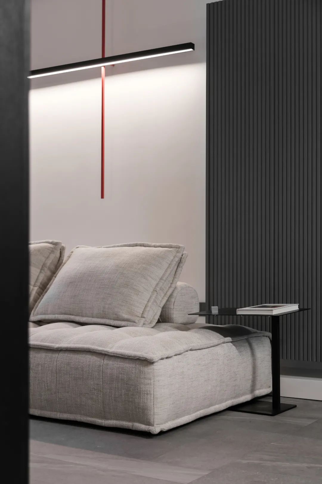 《星际穿越》几何美学,打造单身男业主的精致空间-21