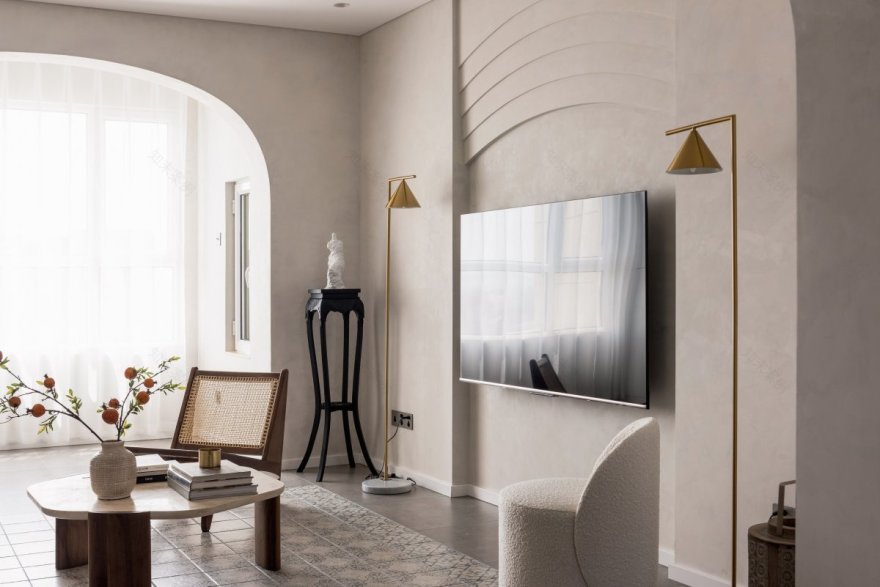 辛宅丨那漠含风设计-6