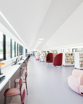 法国阿旺市媒体图书馆 Les Sources Vives丨MU Architecture