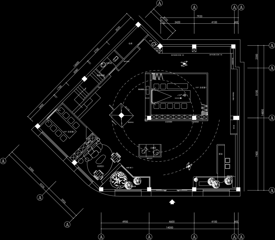 270m²约克 VRF 中央空调展厅丨中国南昌丨周笙笙全案设计工作室-1