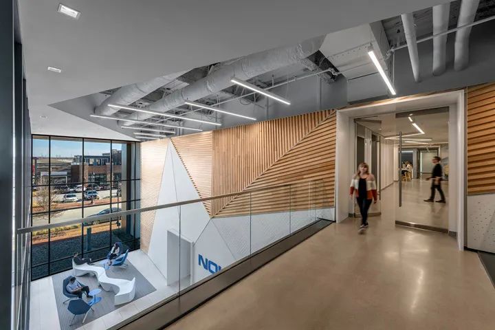 诺基亚达拉斯总部设计 | 跨学科团队协作的开放式空间-23