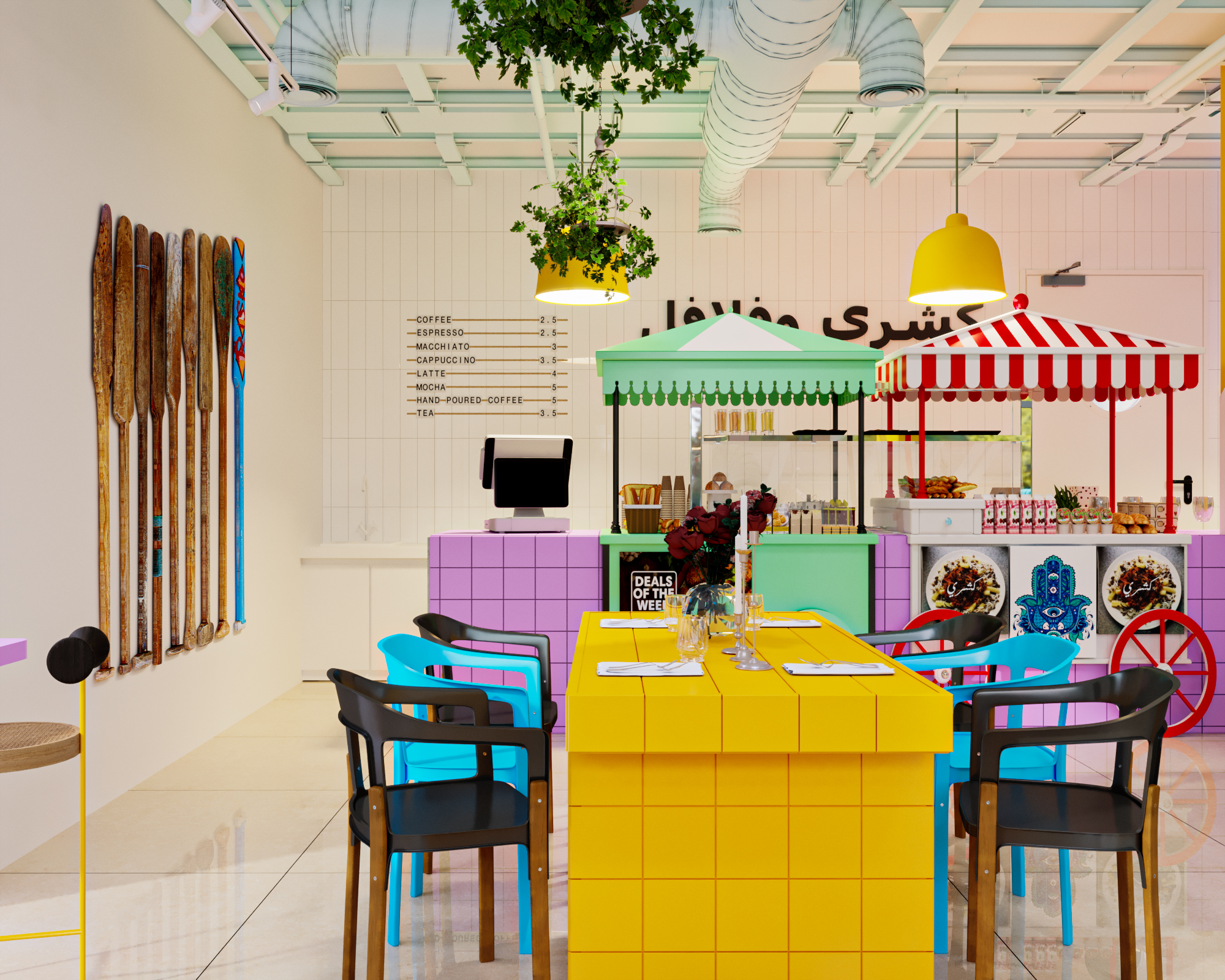 koshari falafel 餐厅设计丨沙特阿拉伯-8