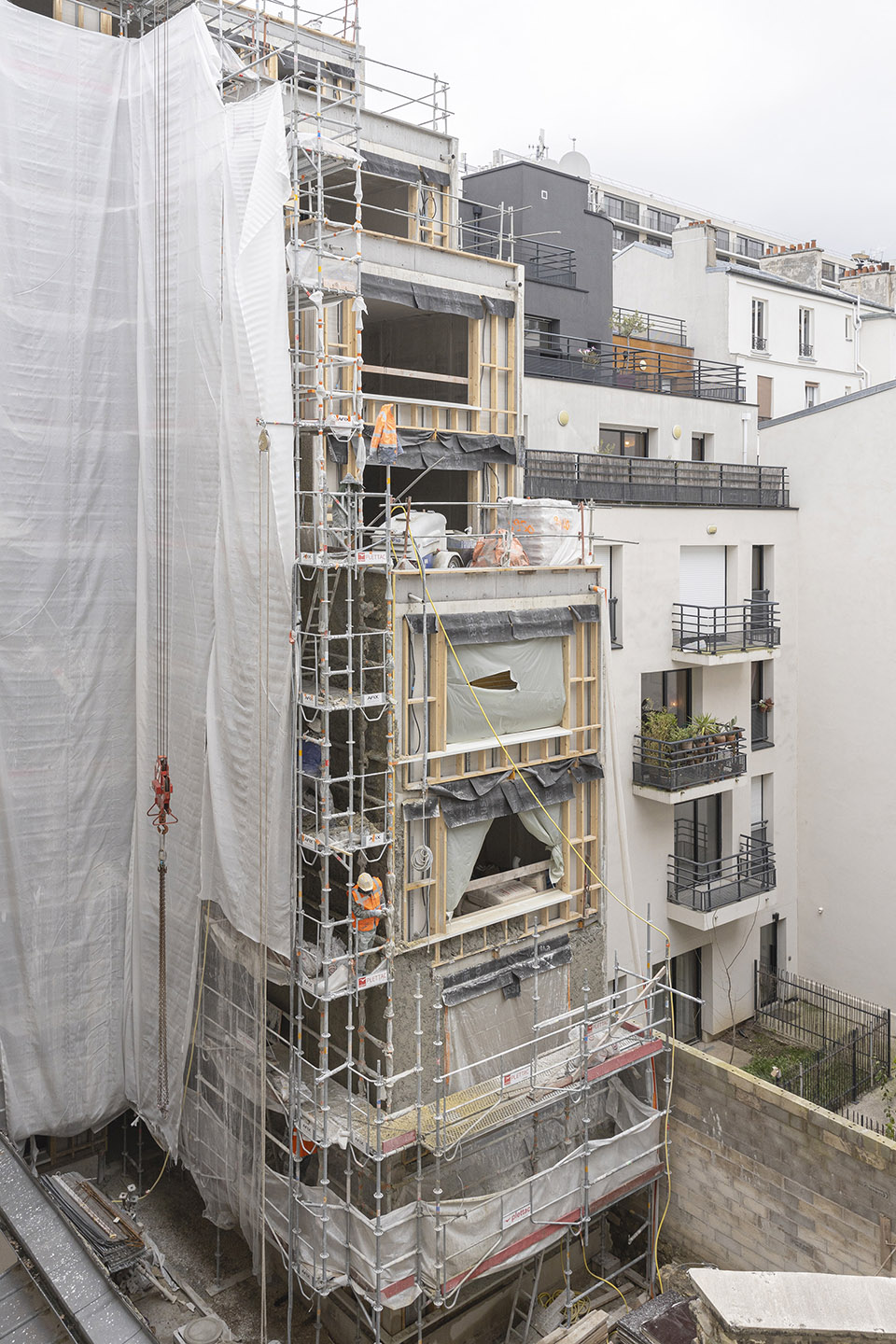 Rue Pradier公寓丨法国巴黎丨Mao Architectes（Fabien Brissaud等）-45