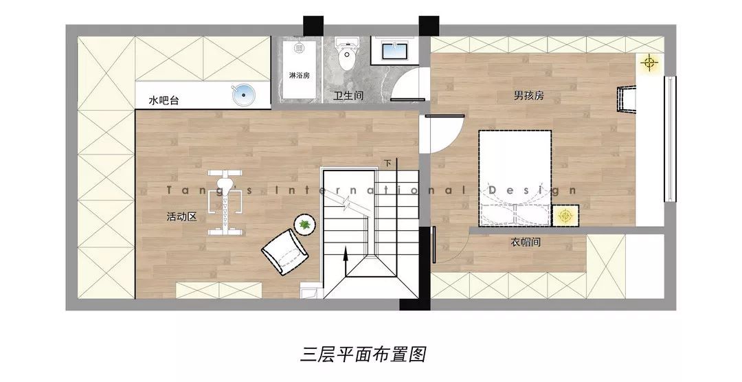 帝景天誉 320㎡现代轻奢，优雅与实用的完美结合-18