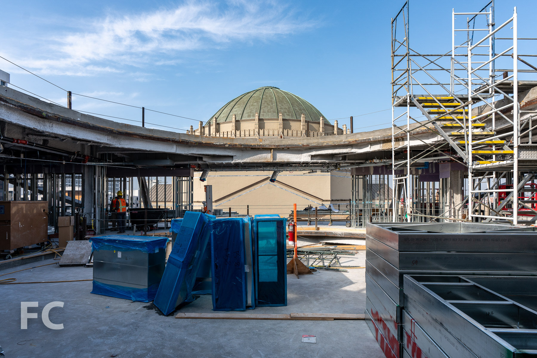 Construction Tour: Audrey Irmas Pavilion at Wilshire Boulevard Temple — FIELD CONDITION-28