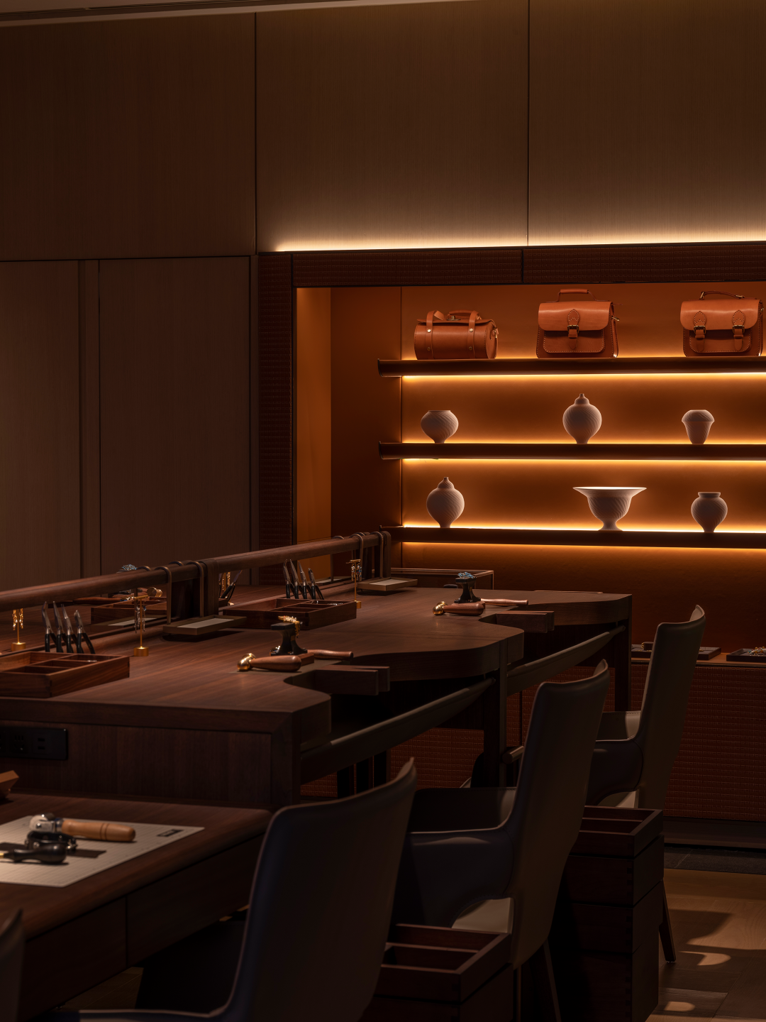 平安臻颐年·臻颐9号北京康养展厅项目丨中国北京丨照明设计为PROL光石,室内设计为水平线设计-47