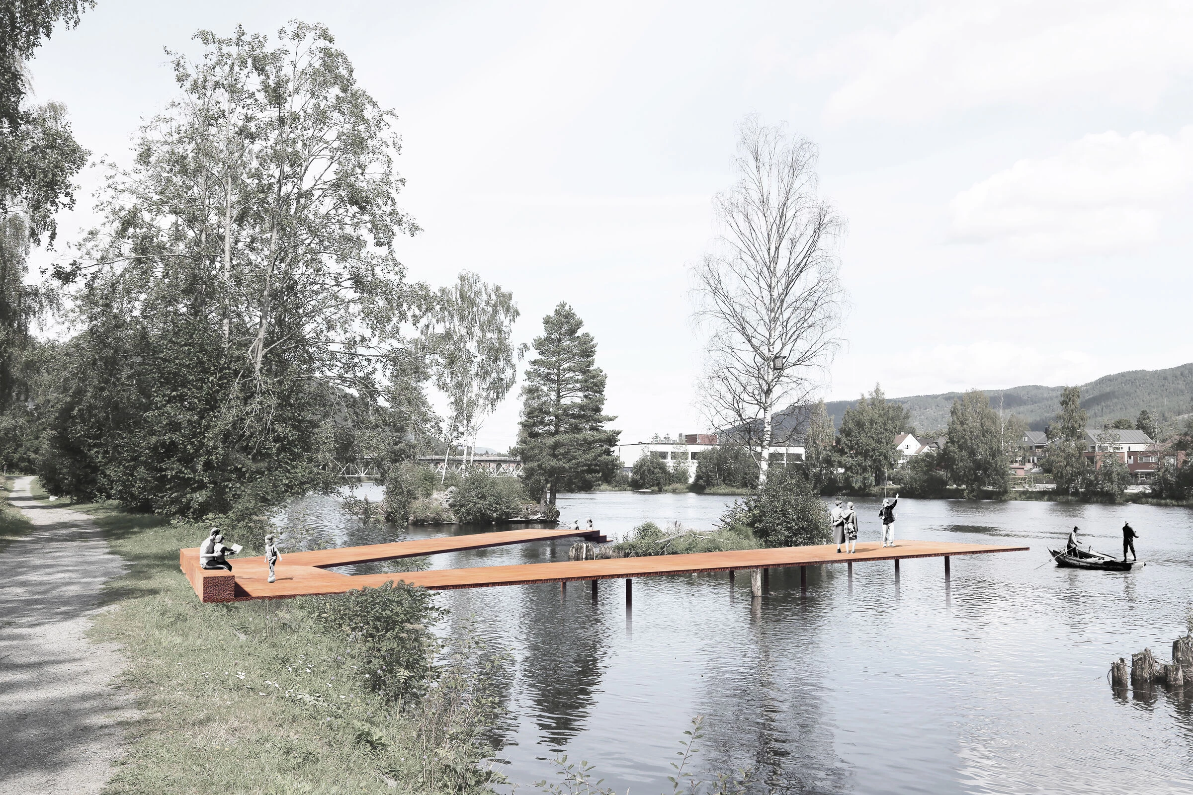 康斯伯格河岸丨挪威丨URBAN POWER-7