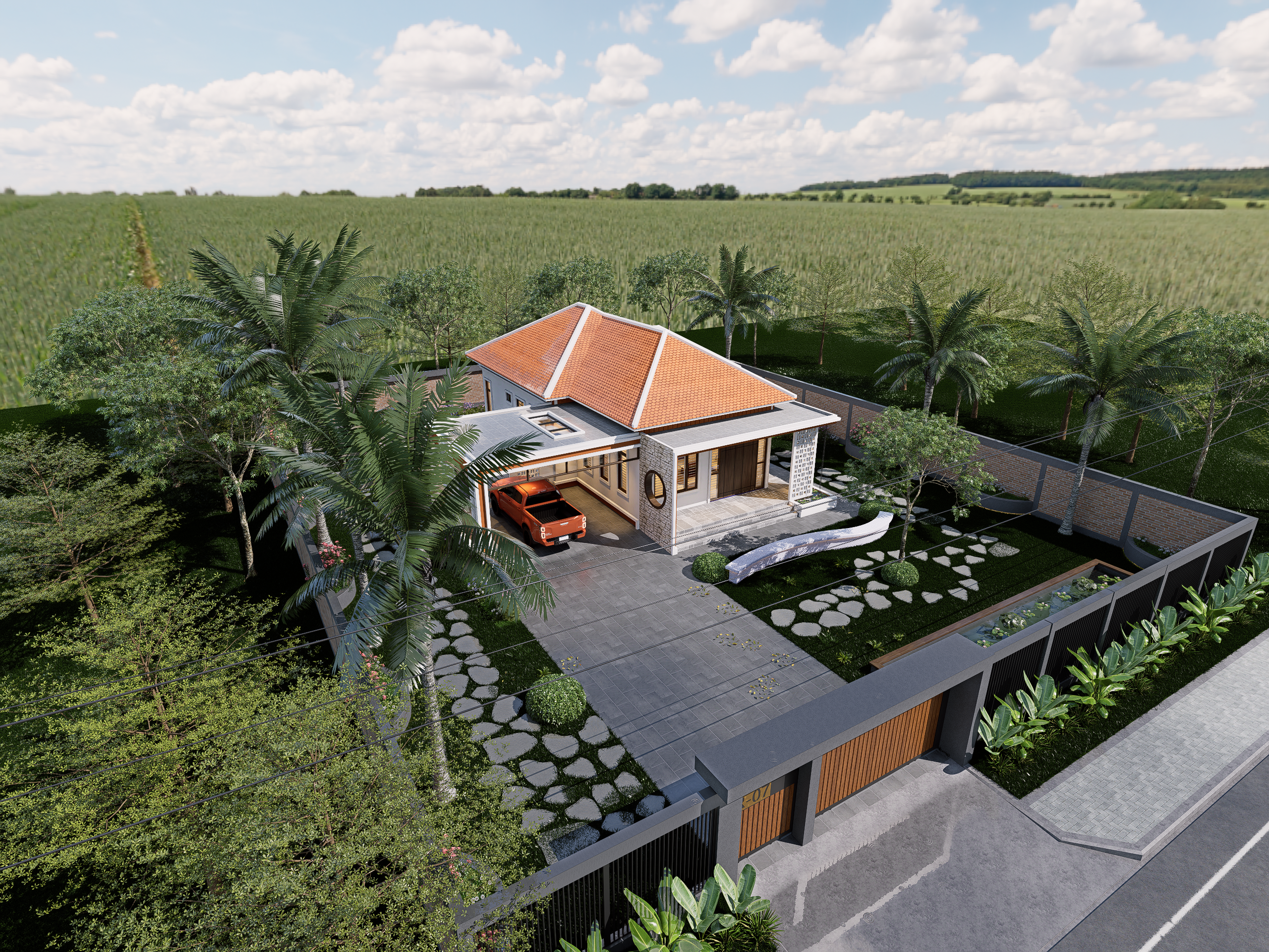Tropical House Khmer-4