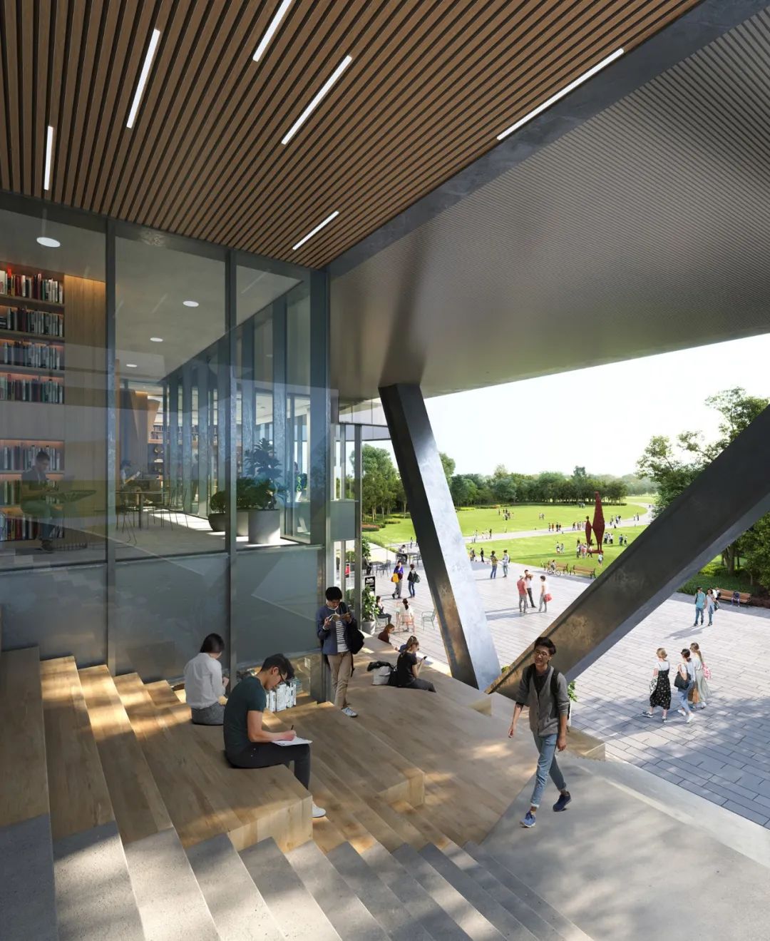 北师香港浸会大学二期校园丨中国珠海丨Aedas,广东德晟建筑设计研究院-147