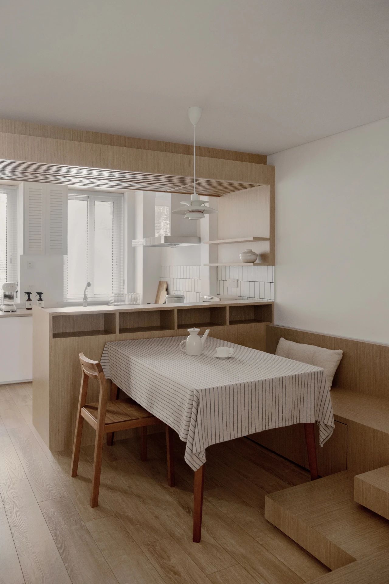 50㎡极简日系风 · 老破小变身明亮温馨居所丨中国杭州丨MAI architects-32