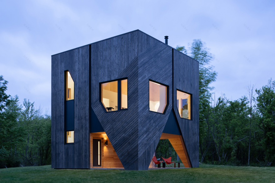 哈德逊河谷雪松覆面房屋丨美国纽约丨US architecture studio Forma-30