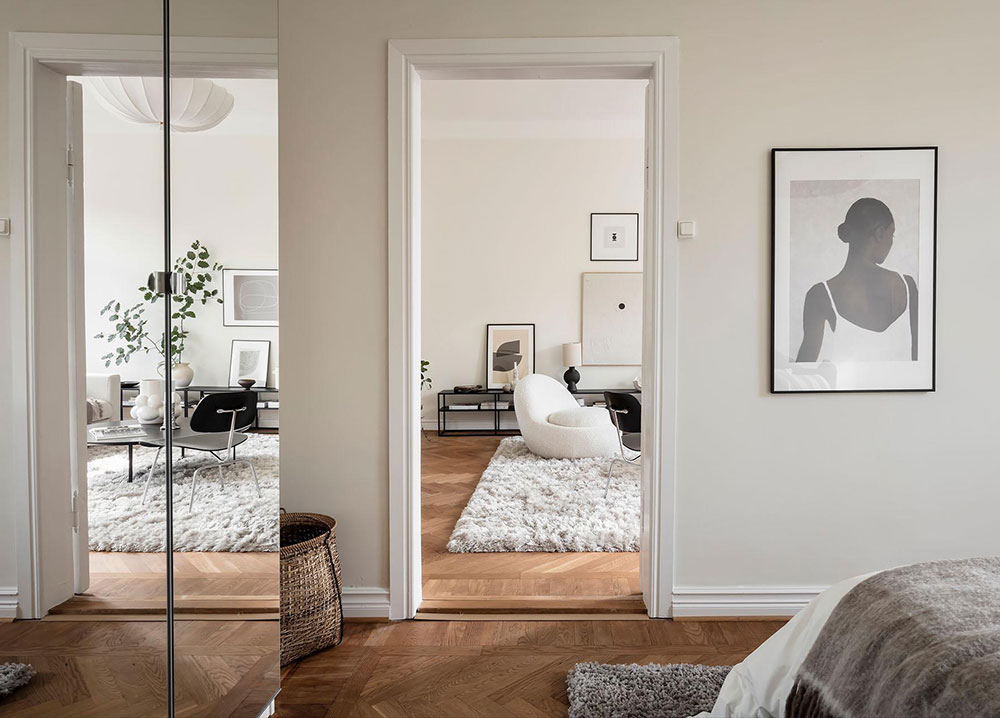 哥德堡优雅公寓，极简设计突显百年建筑之美-21