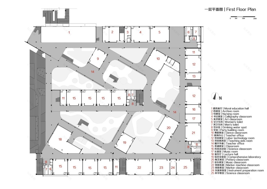 衢州新华第二小学丨中国衢州丨零壹城市建筑事务所-54