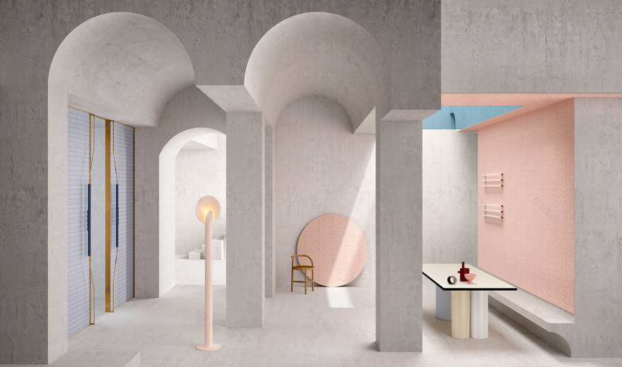 House of Tiles Concept Space - Tile Collection by Marcante Testa.-38