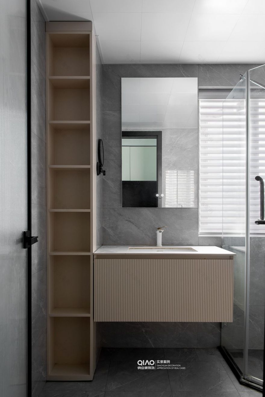 昱湖壹号现代简约风装修案例丨中国重庆丨重庆俏业家装饰-44