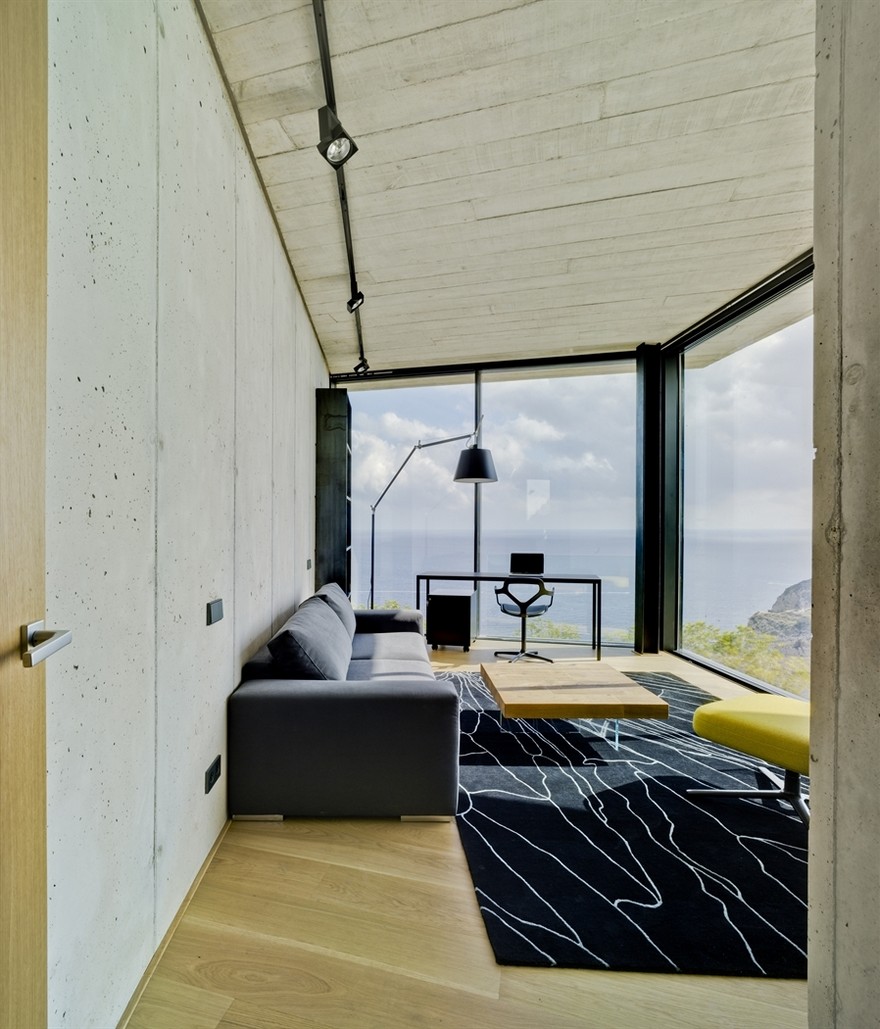 Concretus House is a Brutalist-Style Home in Cala Sardinera, Spain-24