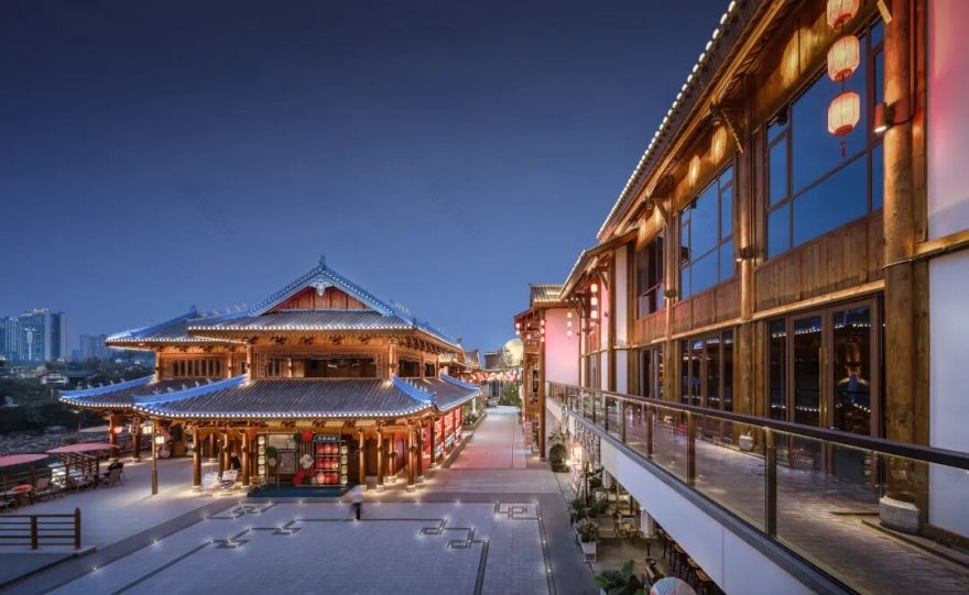 恩阳“梦华录”文旅商业街区丨中国巴中丨骏地设计(规划,建筑),华茗设计(景观),西安旅游(策划)-0