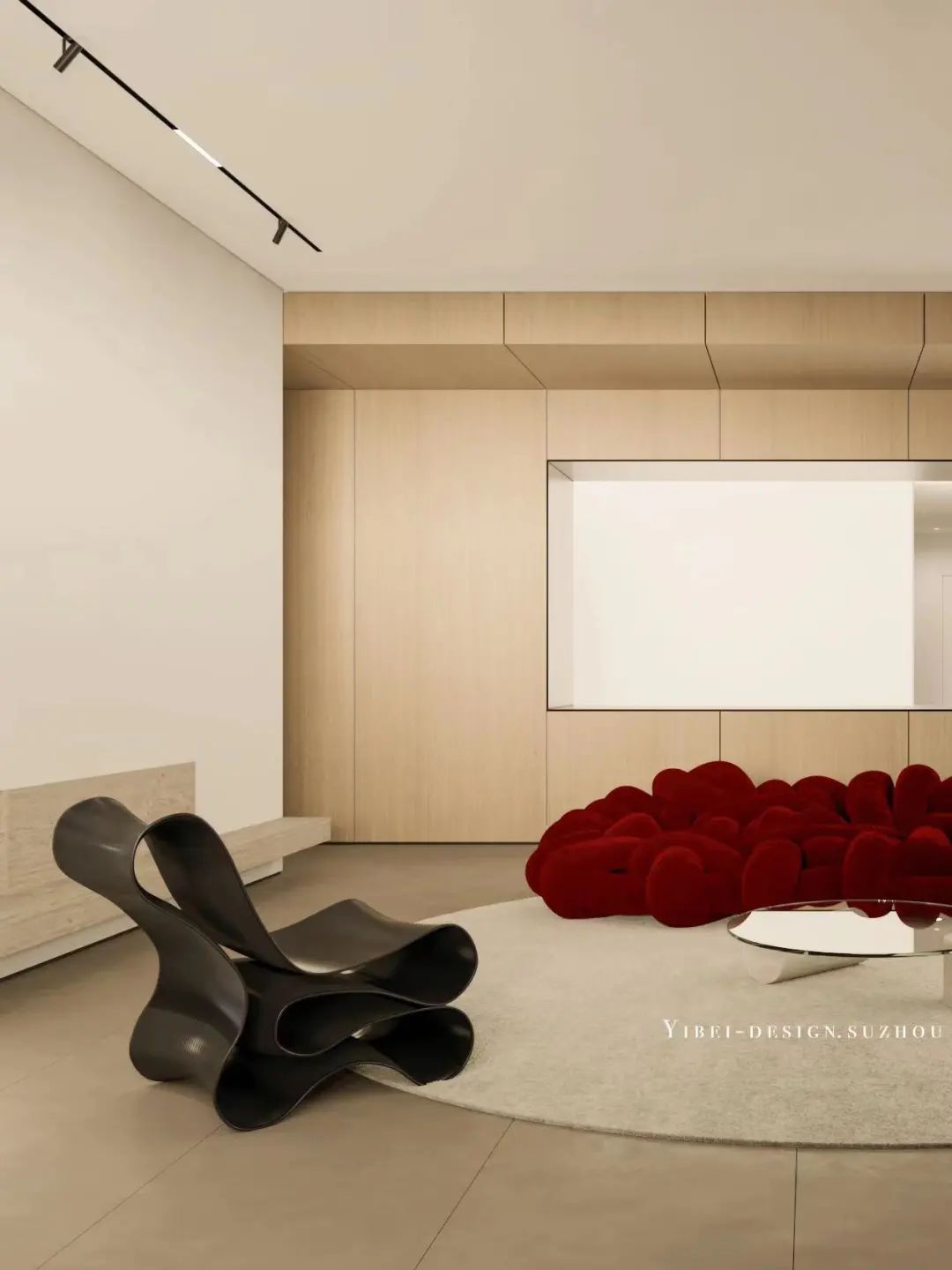 艺术空间与办公室的“净”与“静”结合丨中国苏州丨一贝设计-5