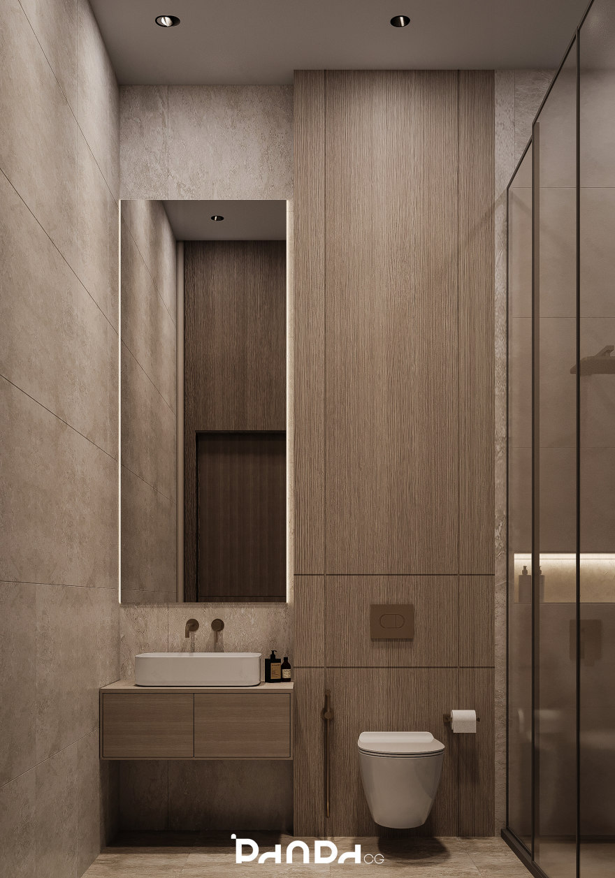 现代卧室与浴室设计丨Panda CG-18