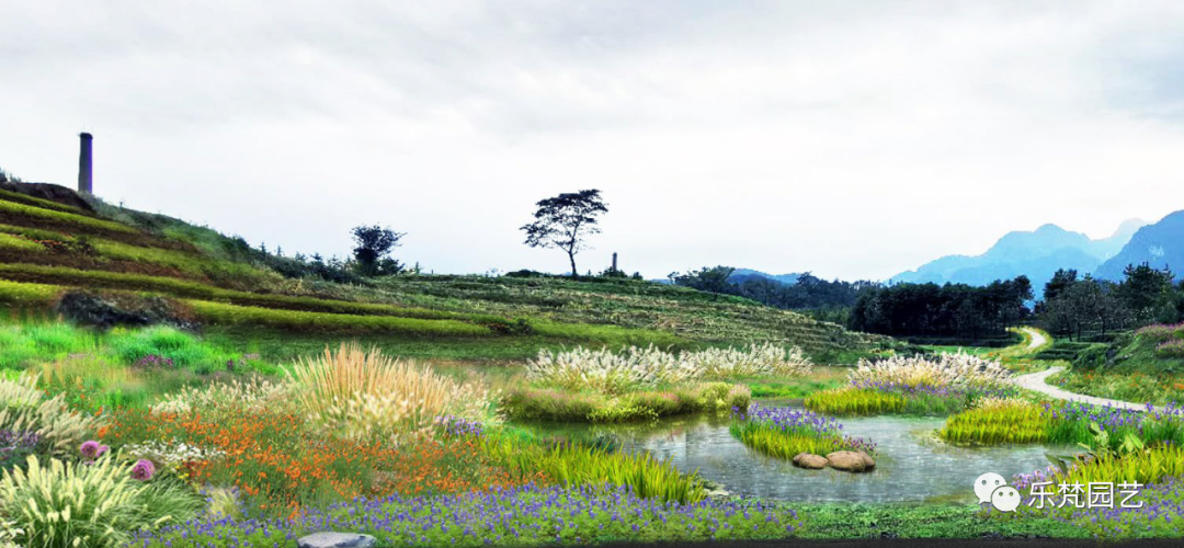 峨眉山恒邦高桥里花境营造丨中国眉山丨成都乐梵缔境园艺有限公司-42