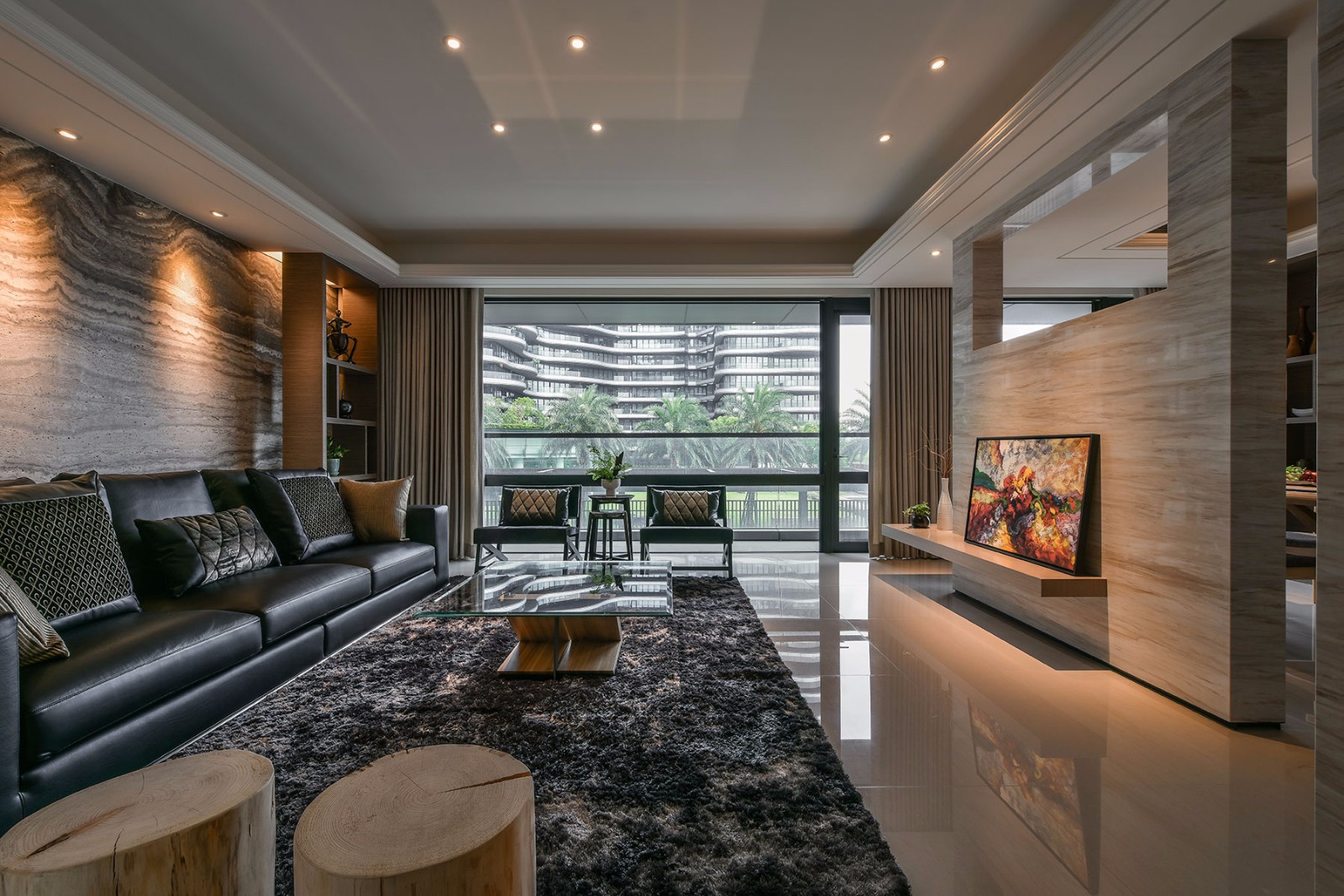 河曲山迎——轻奢品质住宅  磐力设计-1