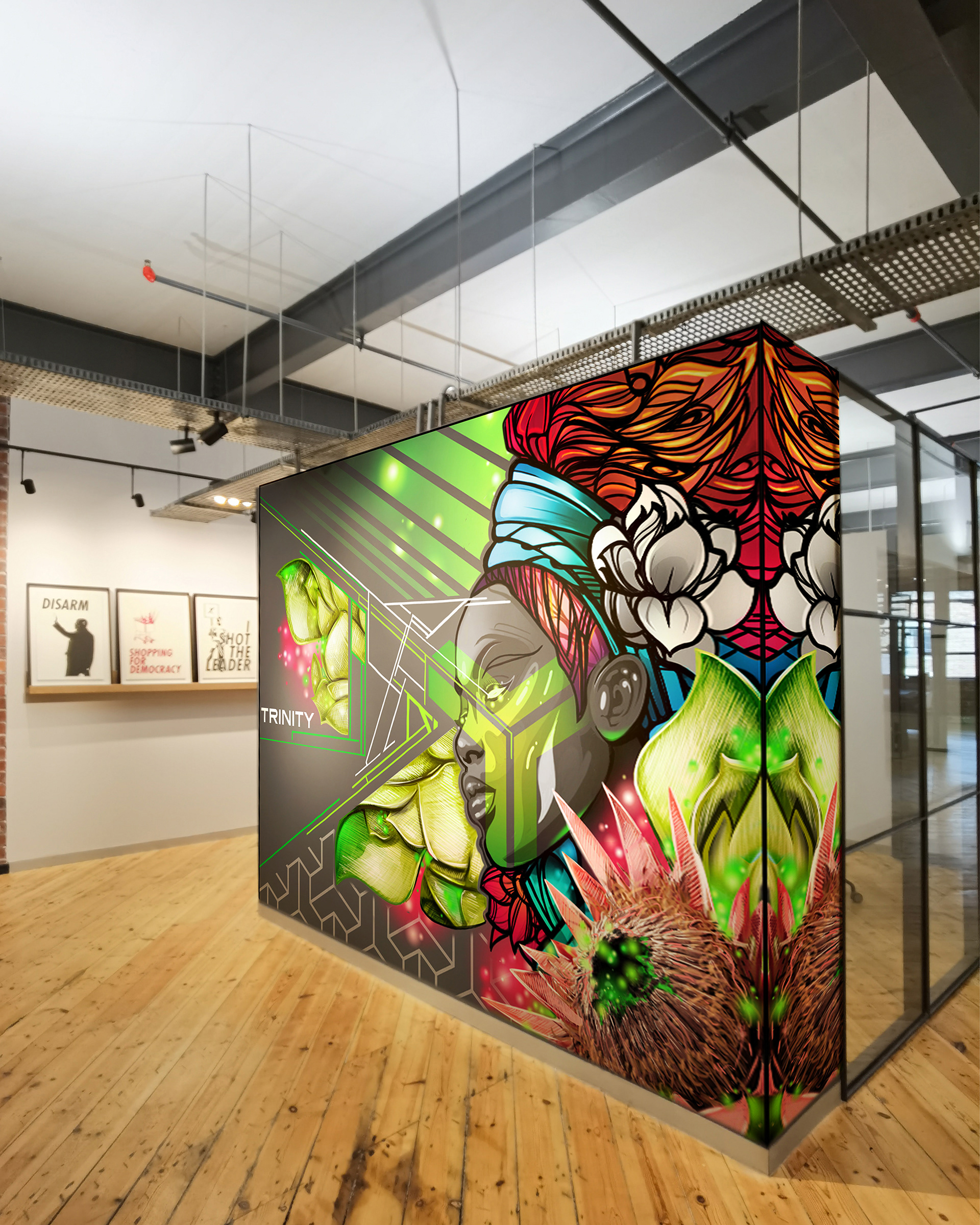 三位一体壁画-4