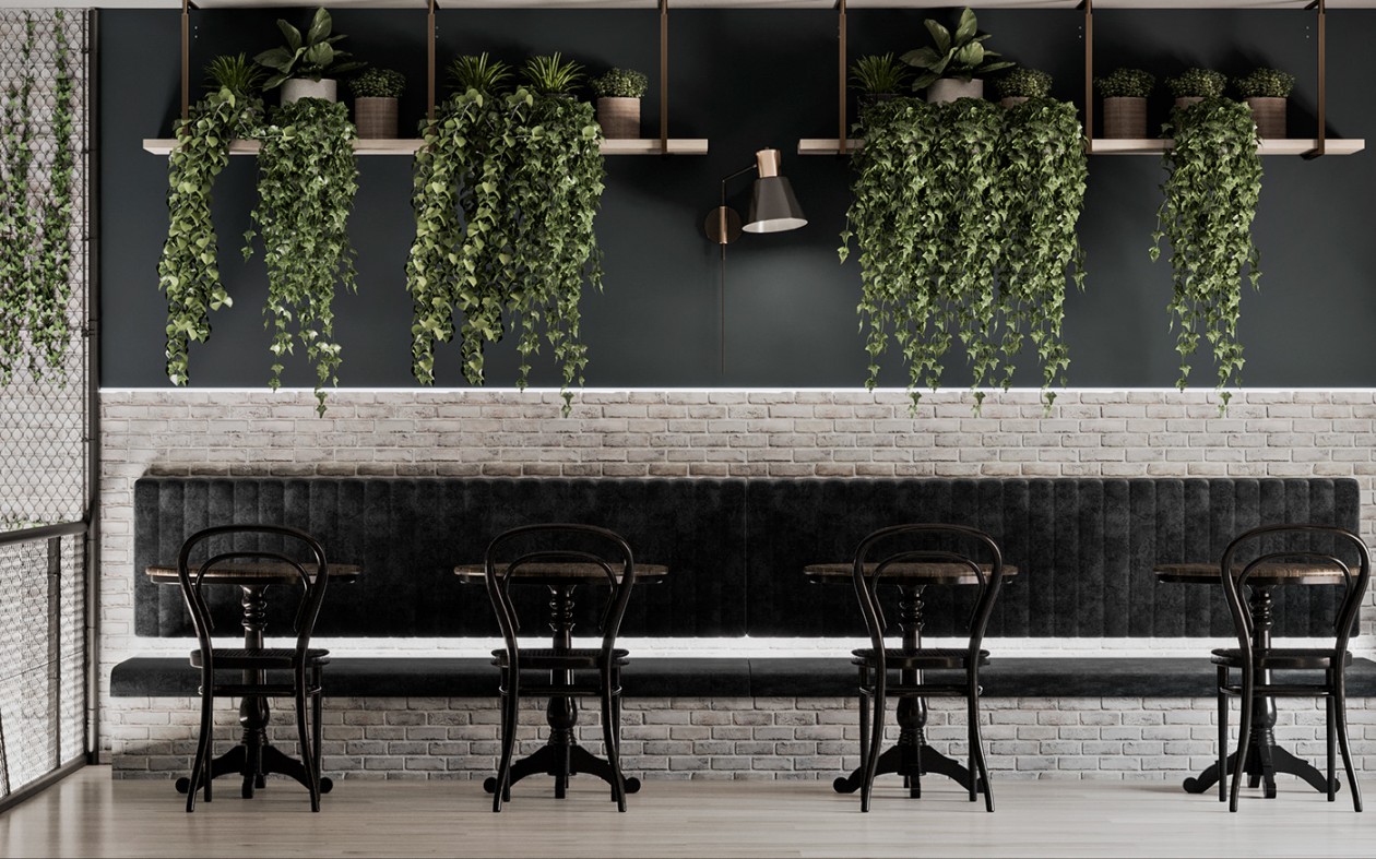 自然气息萦绕的餐饮空间，随性而清雅的美-10