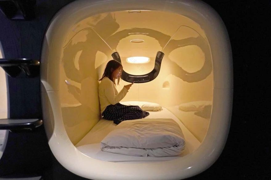 浅草 9H 九小时胶囊旅馆丨平田晃久-19