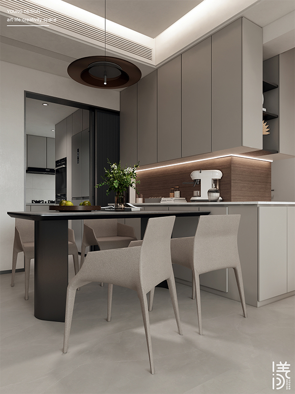 Young 设计 · 现代简约风婚房设计丨美国贝城丨深圳漾空间设计有限公司-33