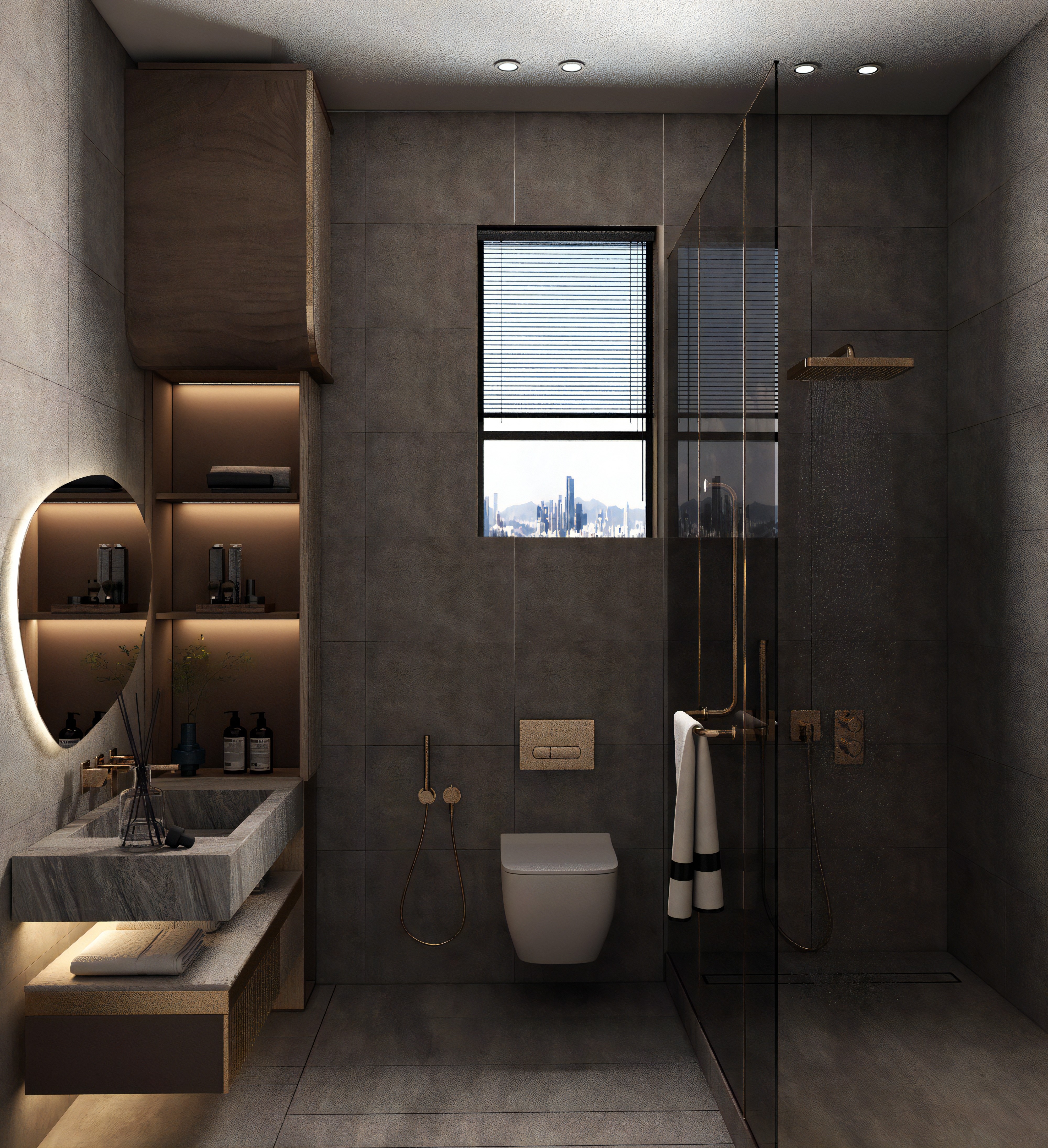 浴室设计丨Egypt丨Israa Mahmoud Rayan-12