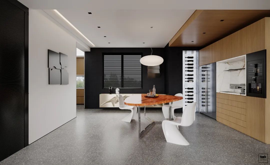 顶层住宅设计丨本白设计-26