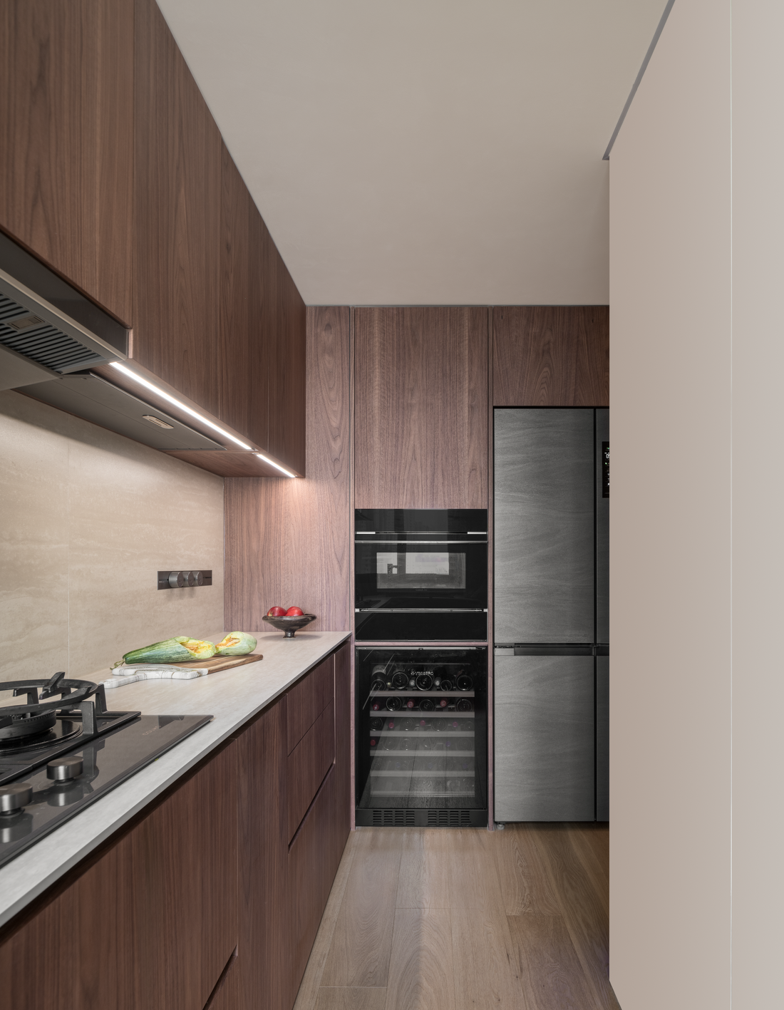 LDK联动造洄游动线,温暖的木质极简家-27