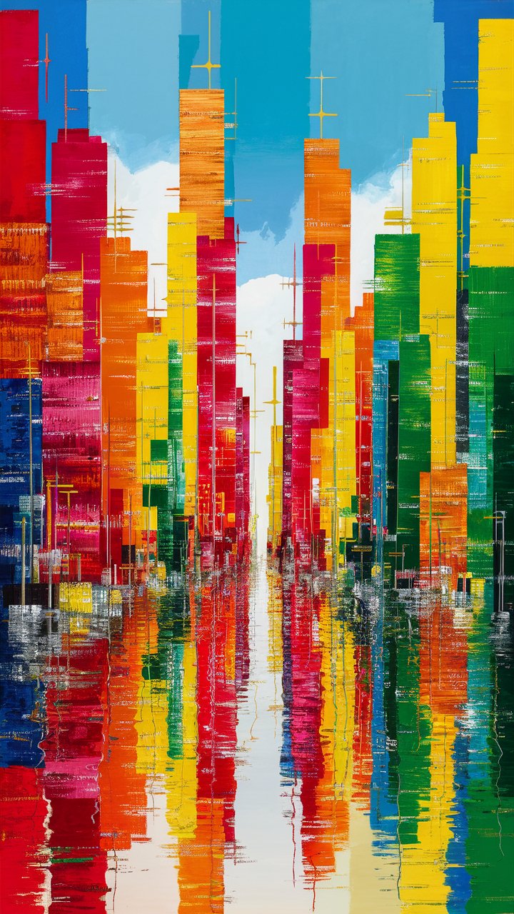 一座城市·色彩人工智能艺术丨Öskar Design Öskar-29