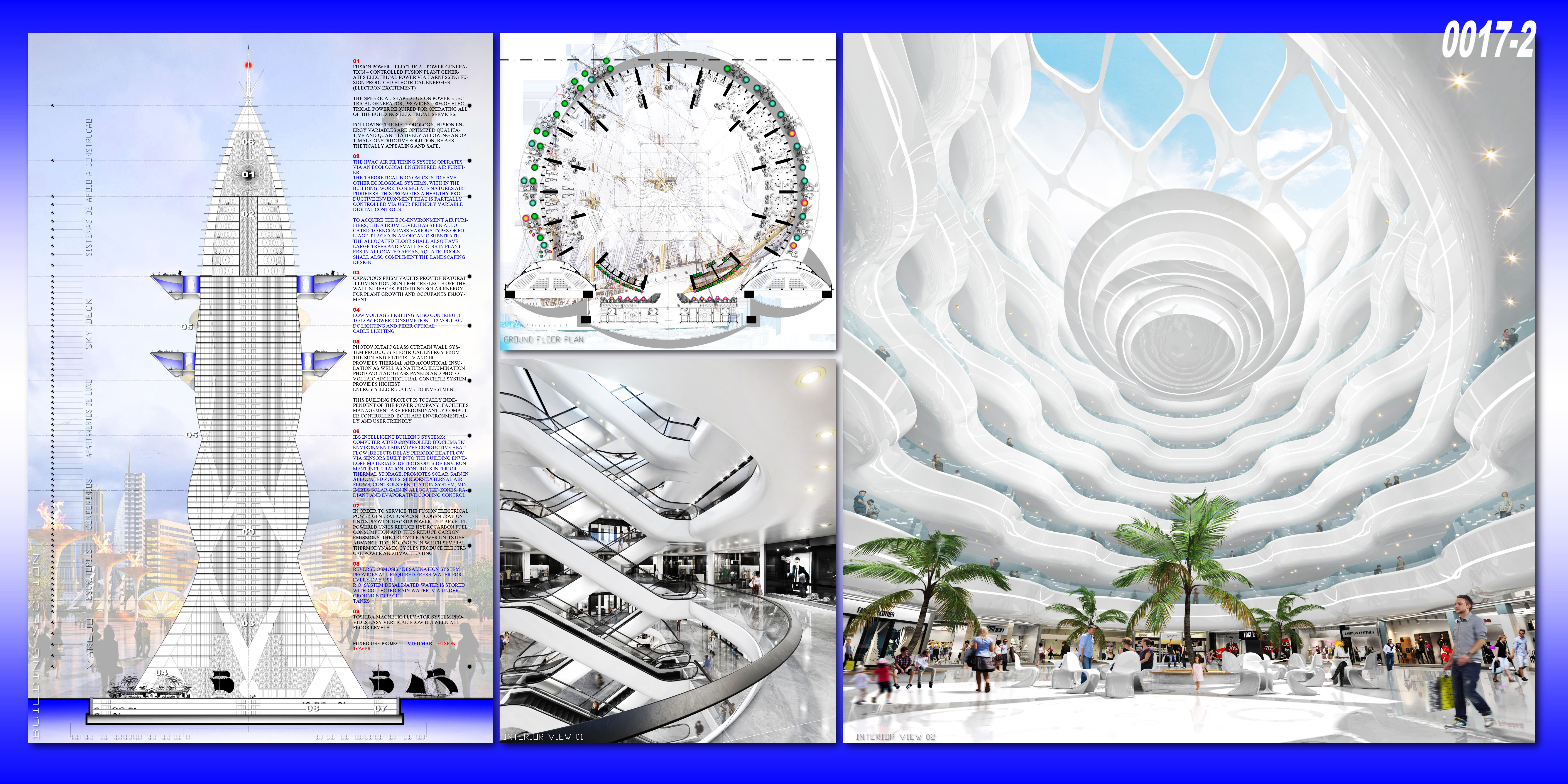 VivoMar · 绿色环保的未来办公餐饮酒店综合体设计-28