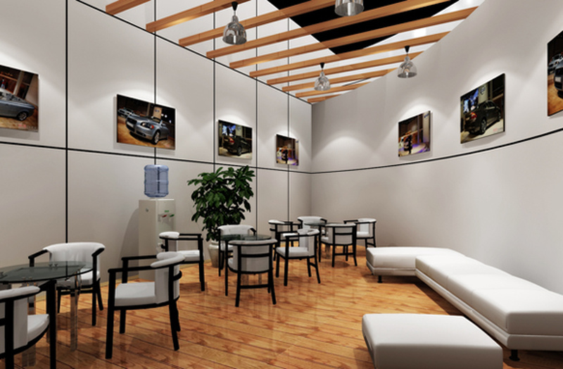 沃尔沃汽车展厅-4