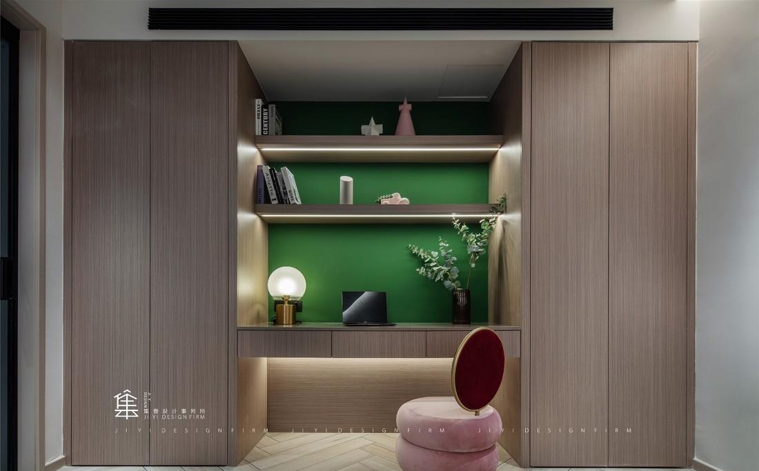 集壹设计事务所-习伟亮丨平层丨绿野清风-35