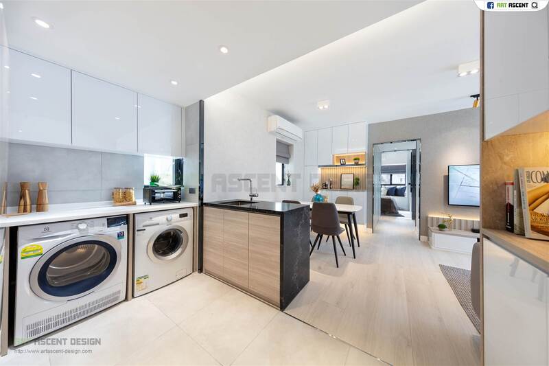 大坑光明台装修设计案例-79