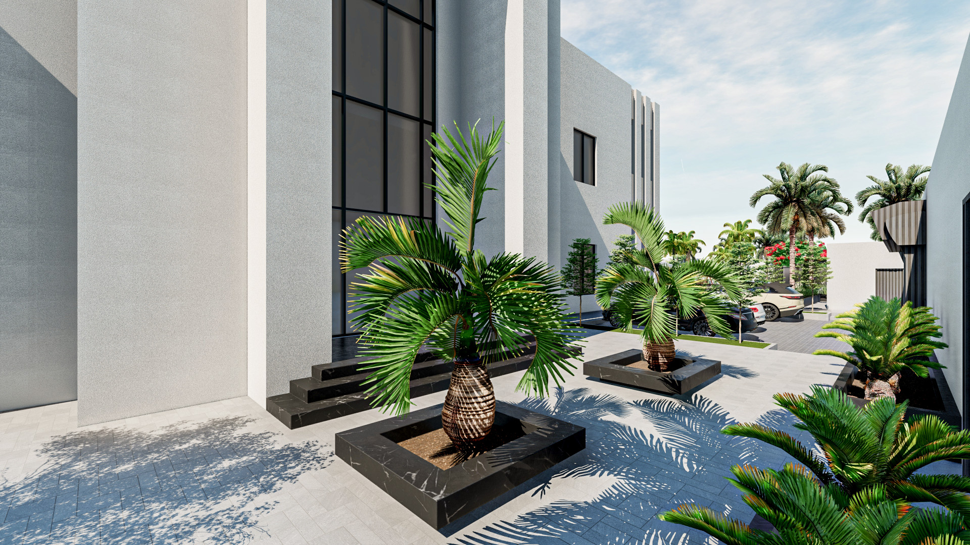 达曼别墅景观设计丨印度达曼-12